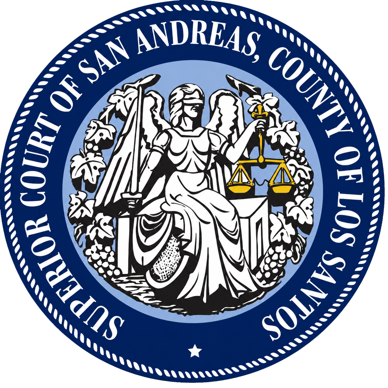 Courts of San Andreas mührü